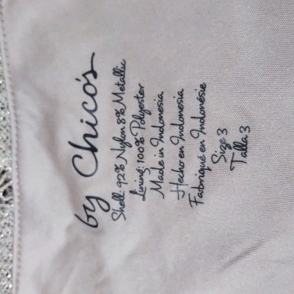 Chico's Scalloped Fringe Top - Picture 7 of 12